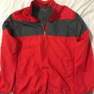 Nike golf boys 1/4 zipper pulls over